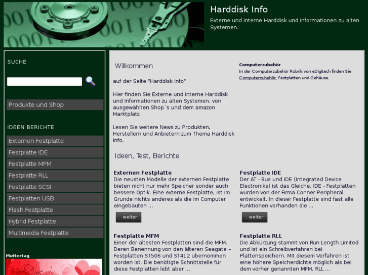 www.harddiskinfo.de