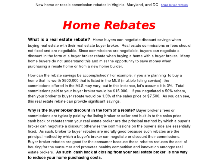 www.homerebates.com