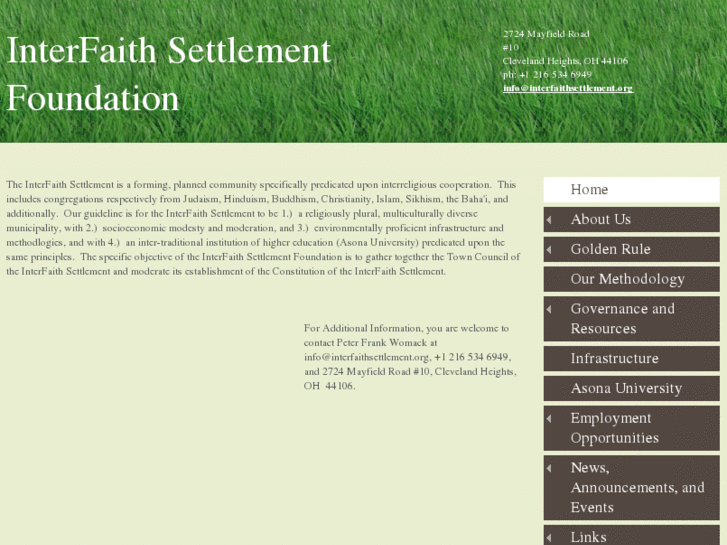 www.interfaithsettlement.org