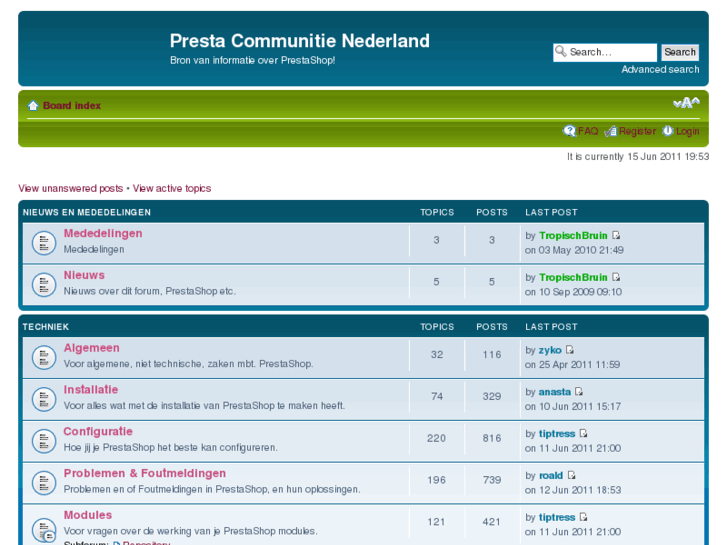 www.prestaforums.nl