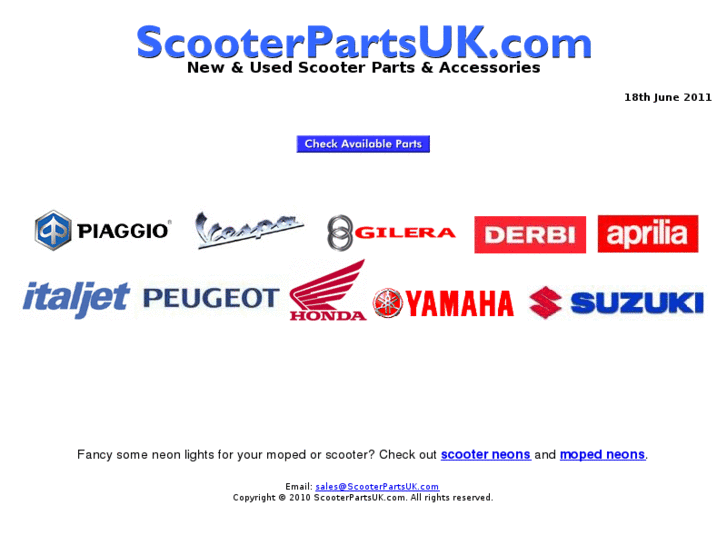 www.scooterpartsuk.com