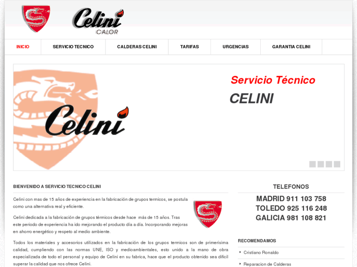 www.serviciotecnicocelini.es