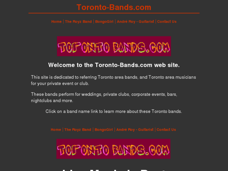 www.toronto-bands.com