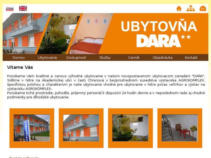 www.ubytovanienitra.sk