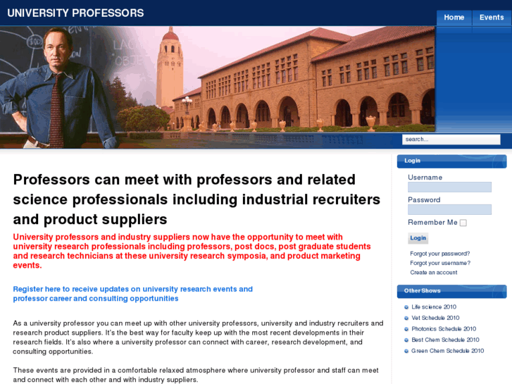 www.universityprofessors.info