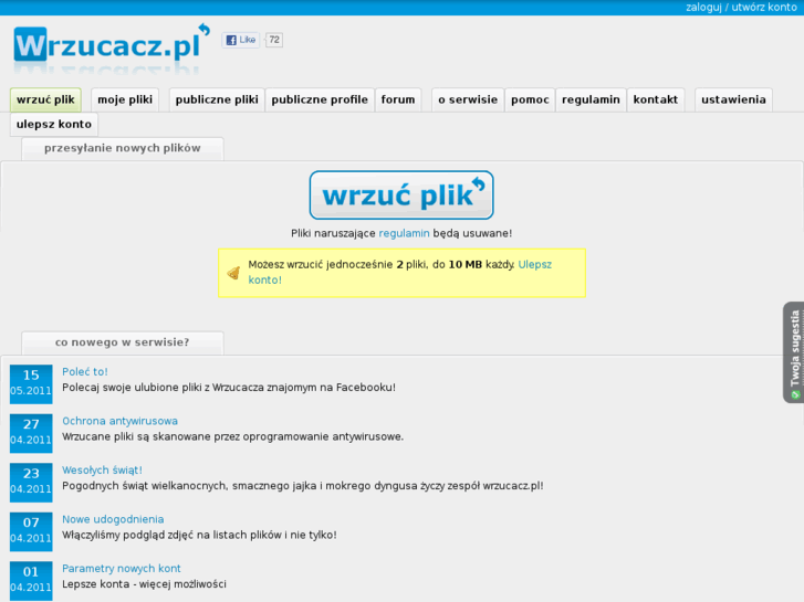 www.wrzucacz.pl