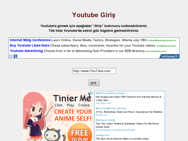 www.youtubegiris.tk