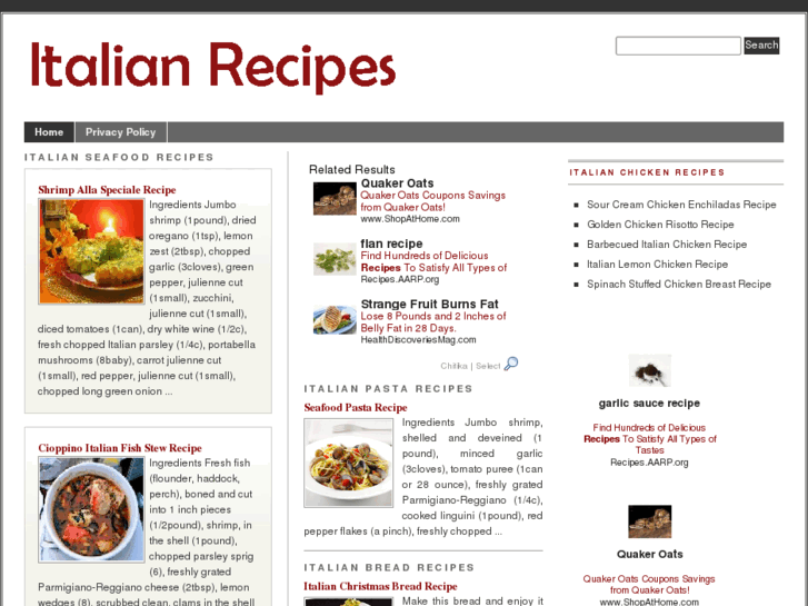 www.2italianrecipes.com