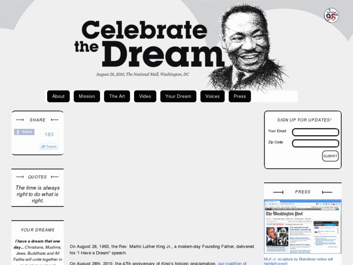 www.celebratethedream.com