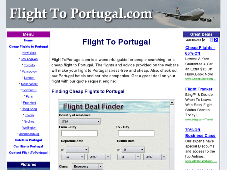 www.flighttoportugal.com