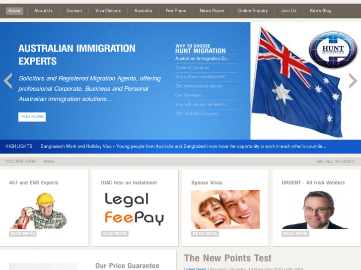 www.huntlawyers.com