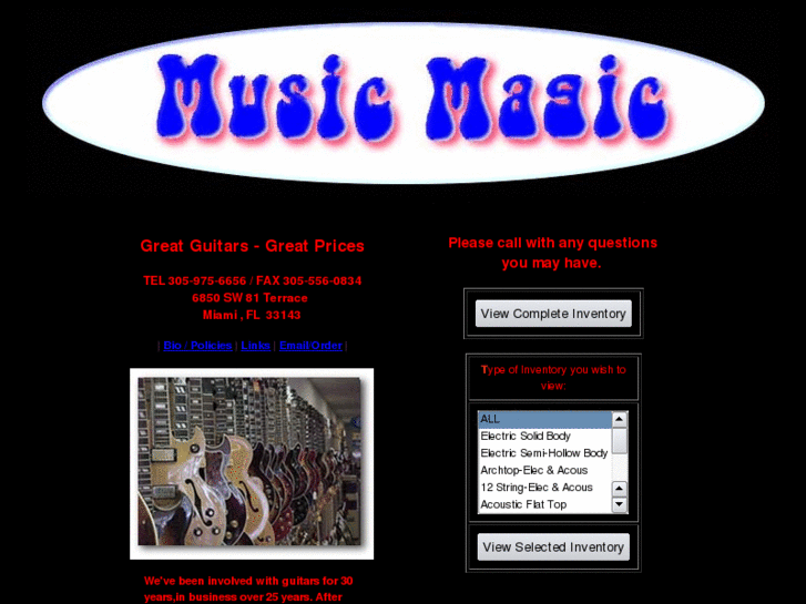 www.magicguitars.com