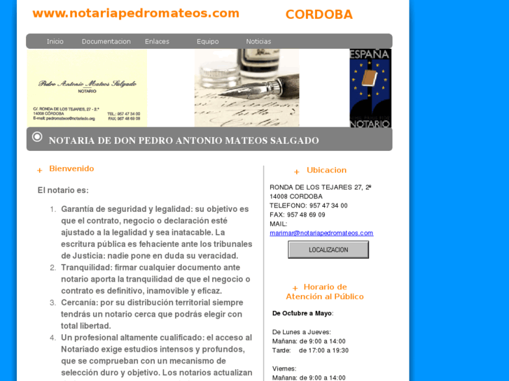 www.notariapedromateos.com