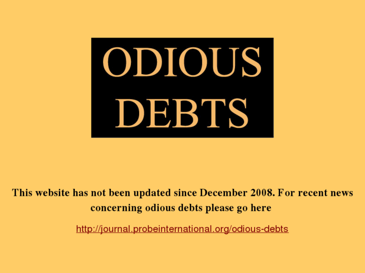 www.odiousdebts.org