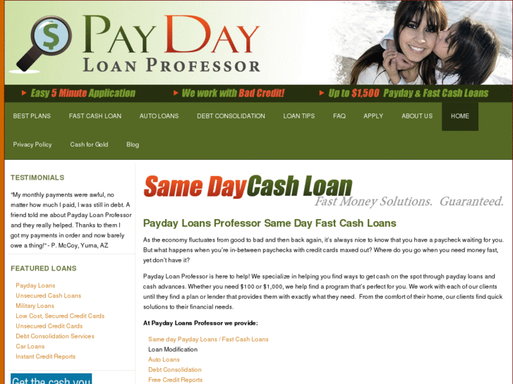 www.payday-loans-professor.com