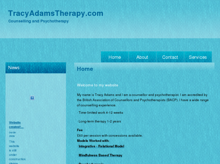 www.tracyadamstherapy.com