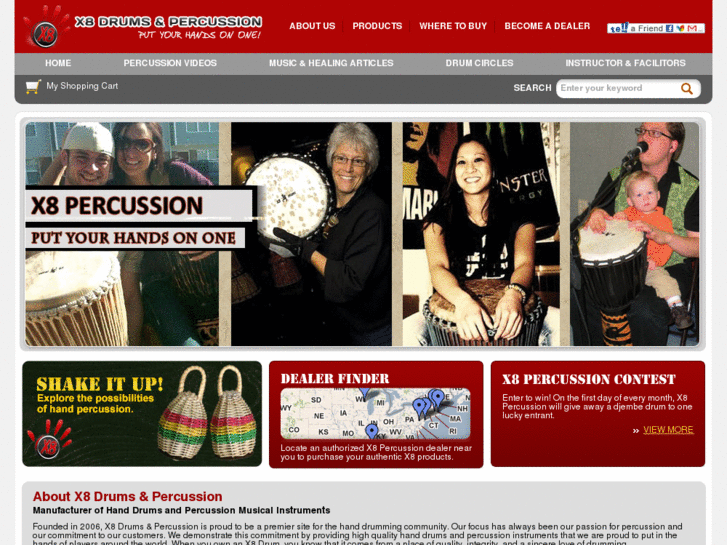 www.x8percussion.com