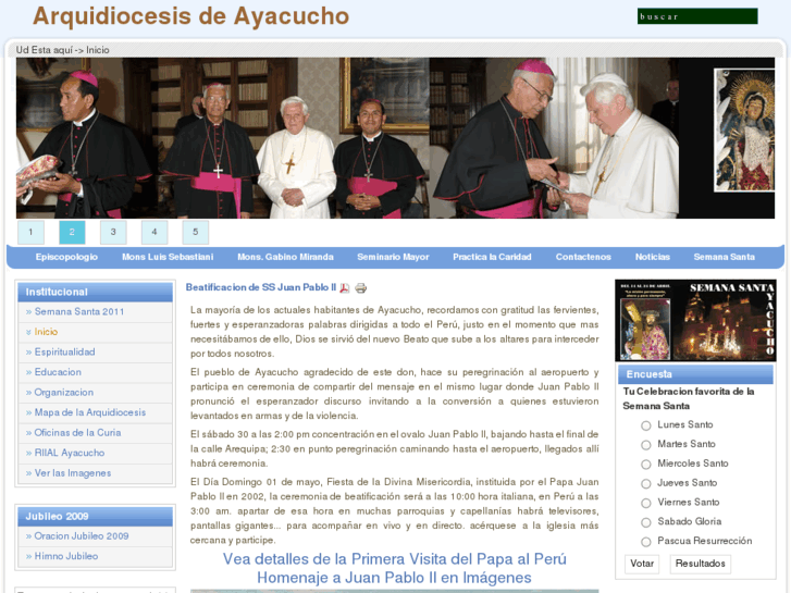 www.arquidiocesisdeayacucho.org