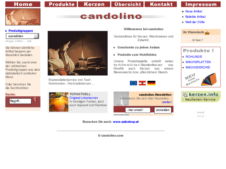 www.candolino.com