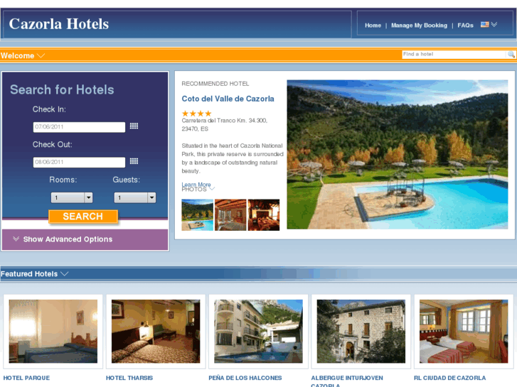 www.cazorlahotels.com