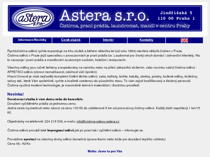 www.cistirna-odevu-astera.cz