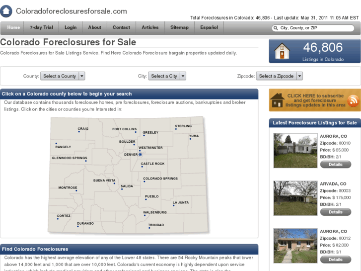 www.coloradoforeclosuresforsale.com