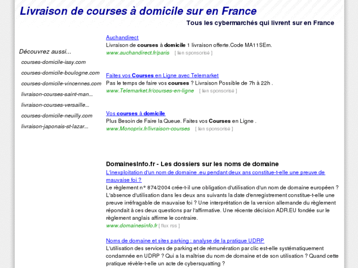 www.courses-domicile.com