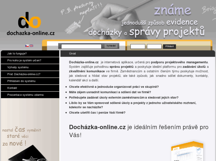 www.dochazka-online.cz