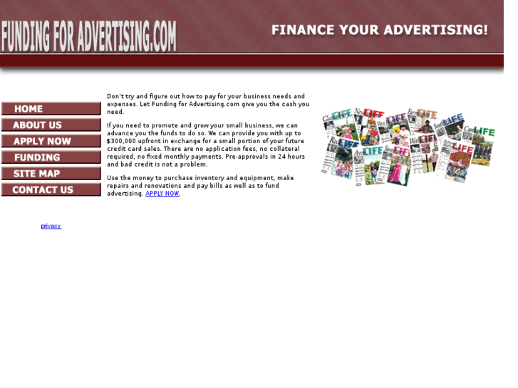 www.fundingforadvertising.com