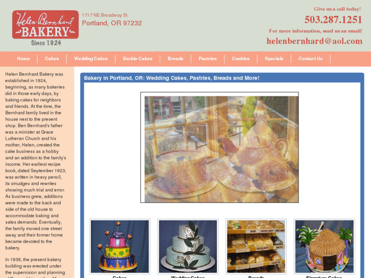 www.helenbernhardbakery.com