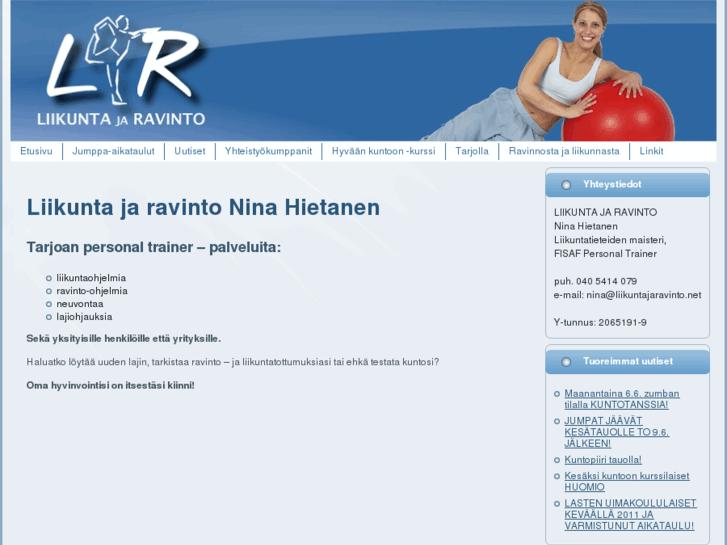 www.liikuntajaravinto.net