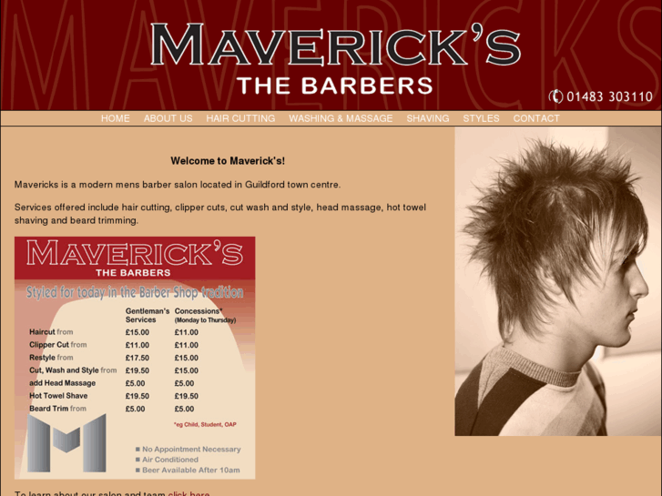 www.mavericksthebarbers.com