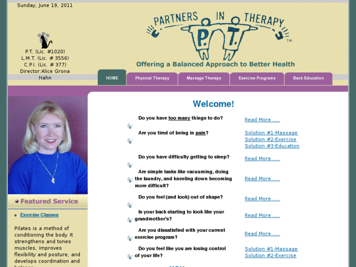 www.partnersintherapy.net