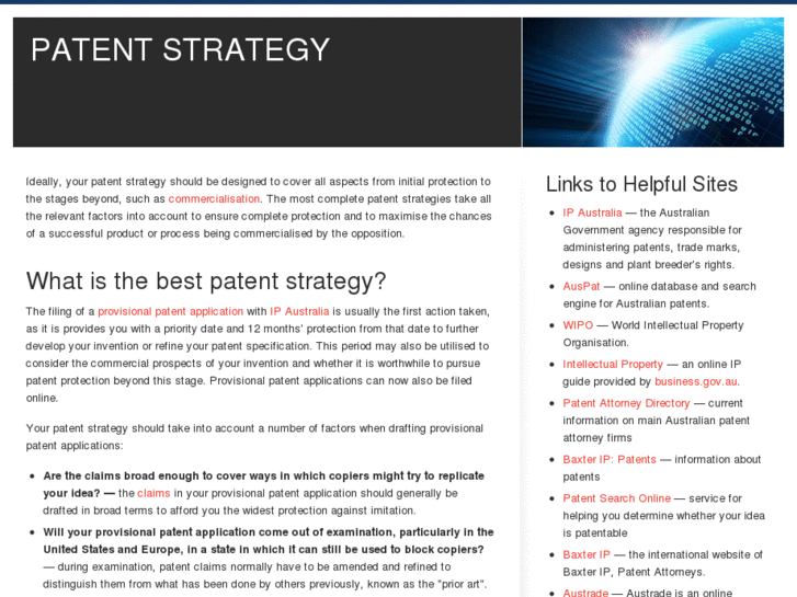 www.patentstrategy.com.au