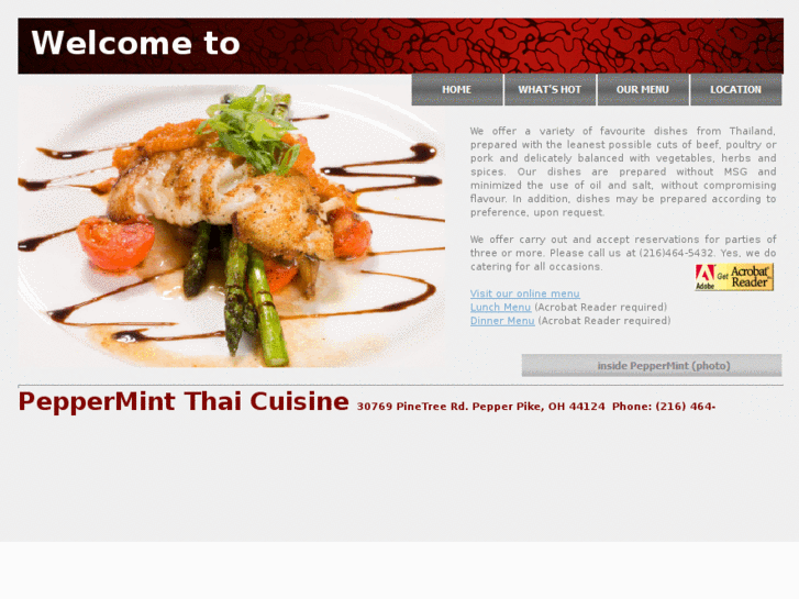 www.peppermintthaicuisine.com