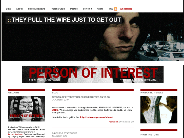 www.personofinterestmovie.com