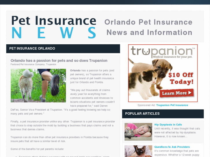 www.petinsuranceorlando.com