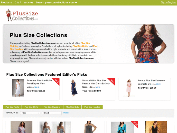 www.plussizecollections.com