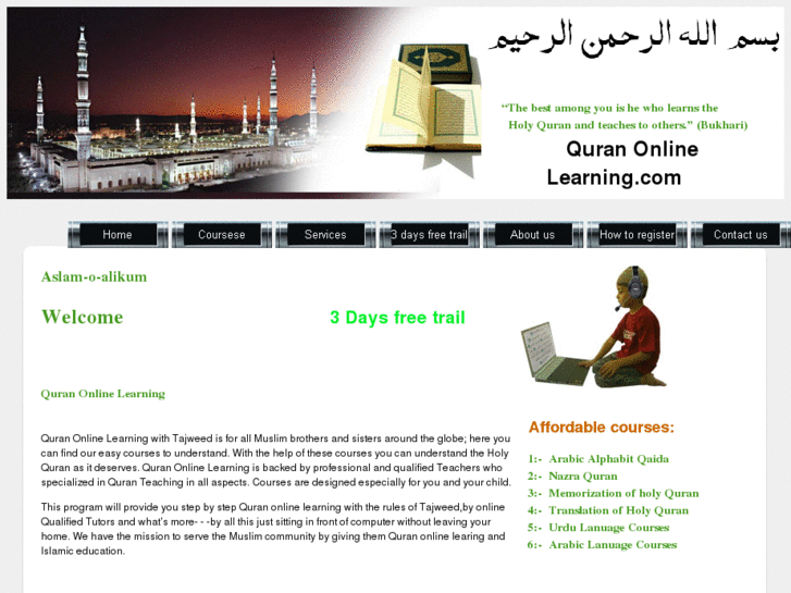 www.quranonlinelearning.com