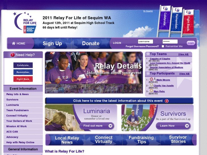 www.relayforlifeofsequim.org