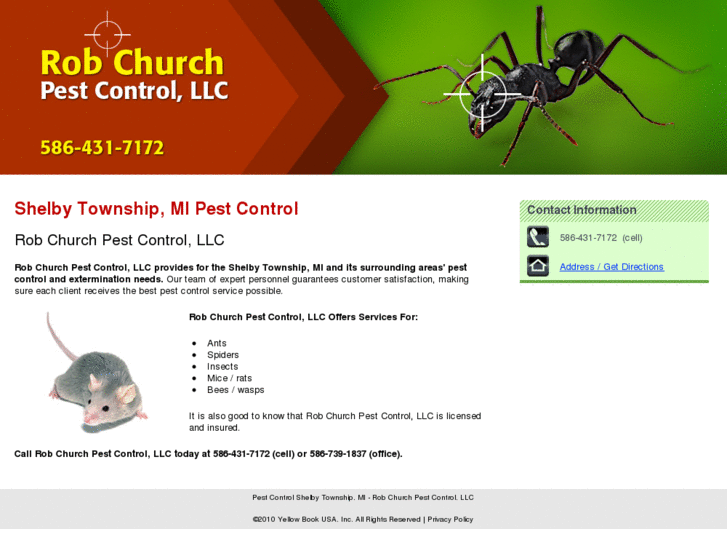 www.robchurchpestcontrol.com