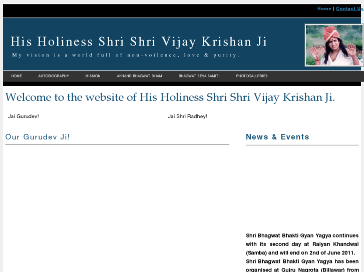 www.shrishrivijaykrishan.org