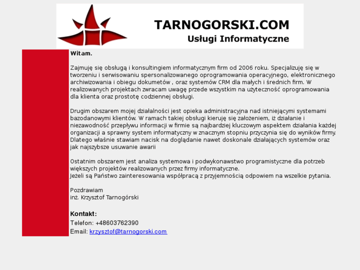 www.tarnogorski.com