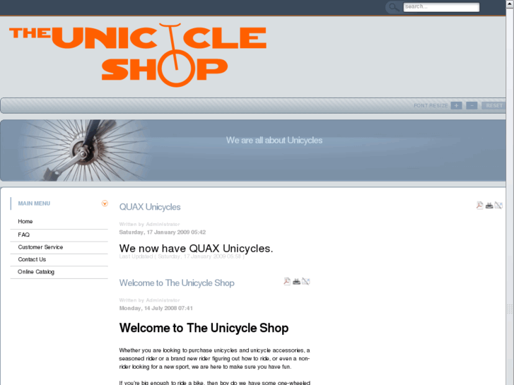 www.theunicycleshop.com