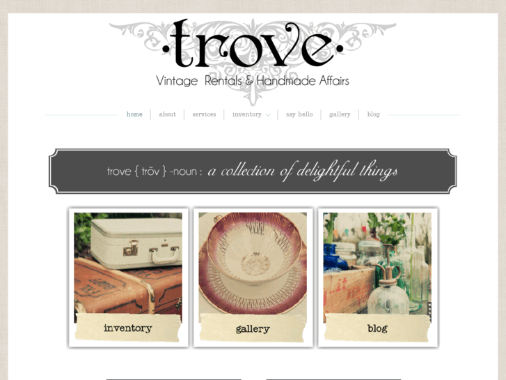 www.trovevintage.com