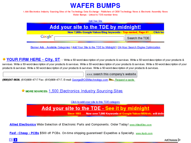 www.waferbumps.com