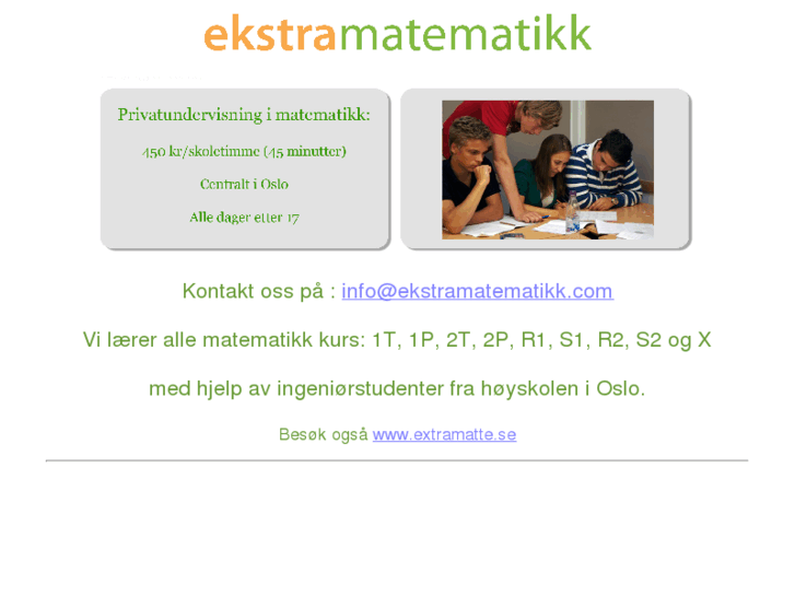 www.ekstramatematikk.com