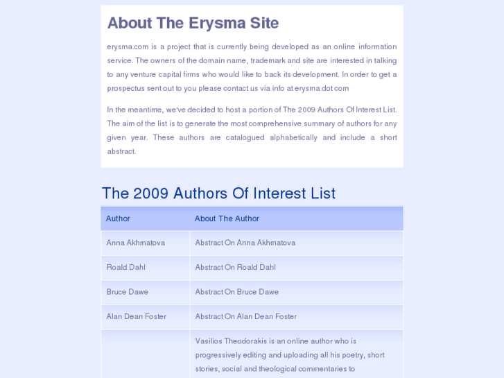 www.erysma.com