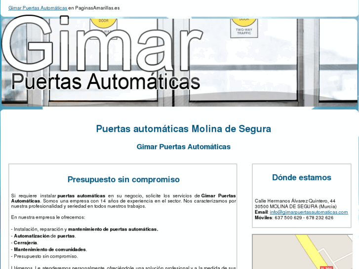 www.gimarpuertasautomaticas.com