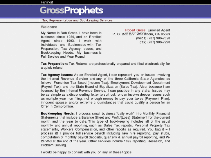 www.grossprophets.net